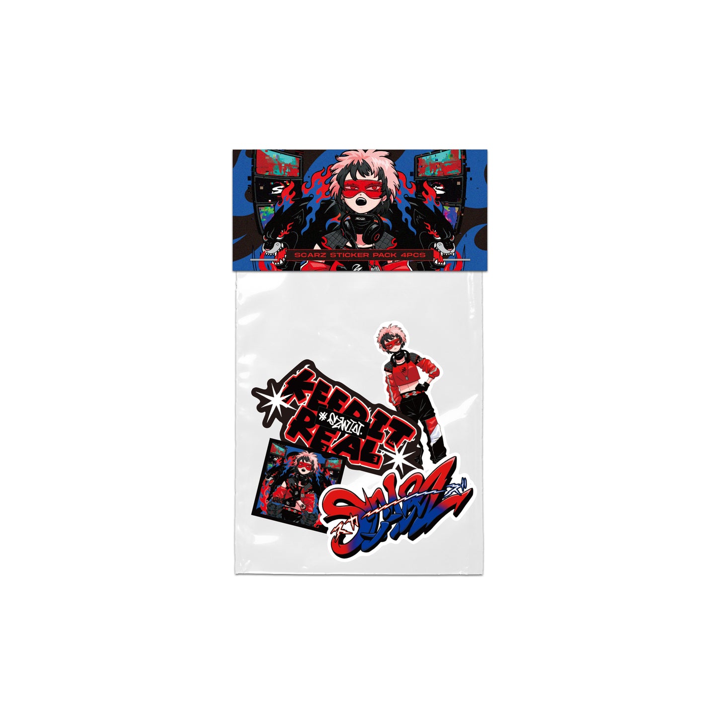 SCARZ × SUDO SOTA COLLABORATION sticker