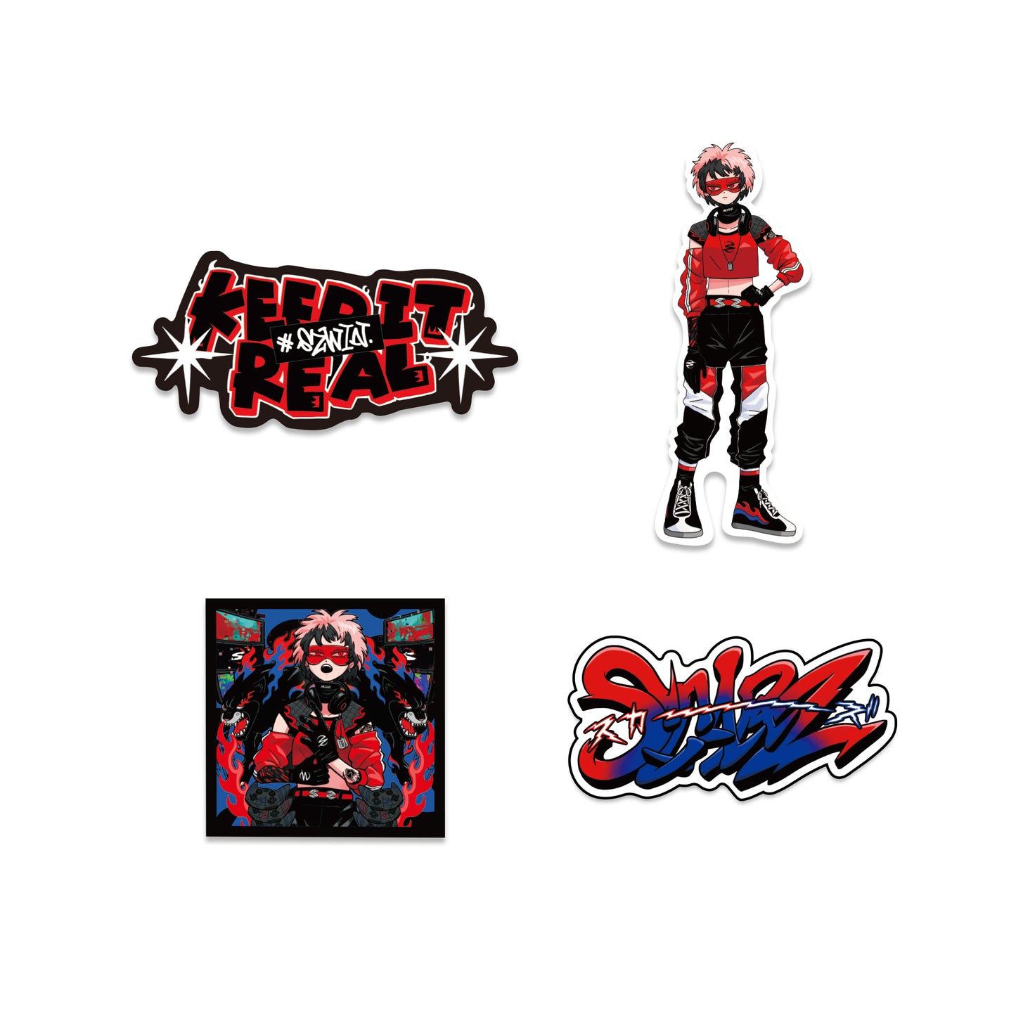 SCARZ × SUDO SOTA COLLABORATION sticker