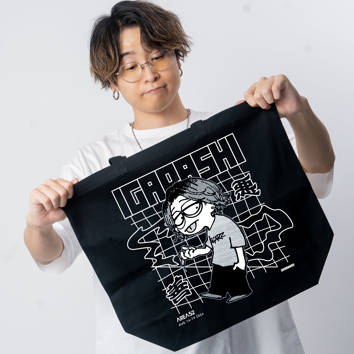 "Walking Smoking" Tote bag【受注商品】