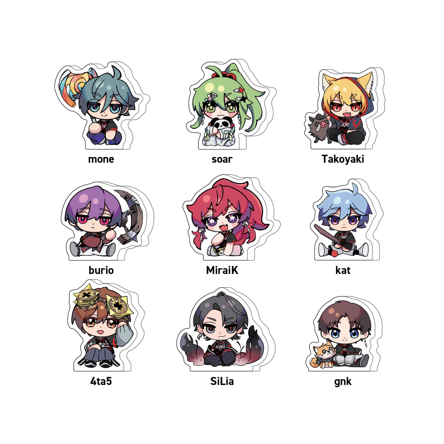 24 TINY Acrylic figure【受注商品】