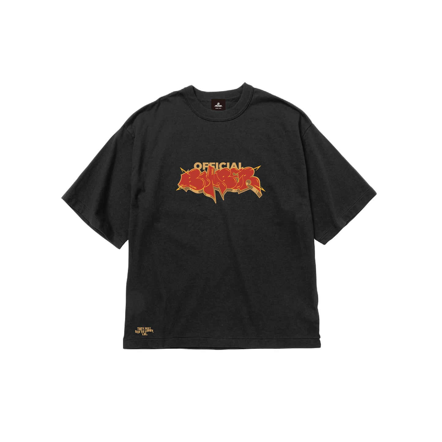 stormKUBO "official BOMBER" TEE / BLACK