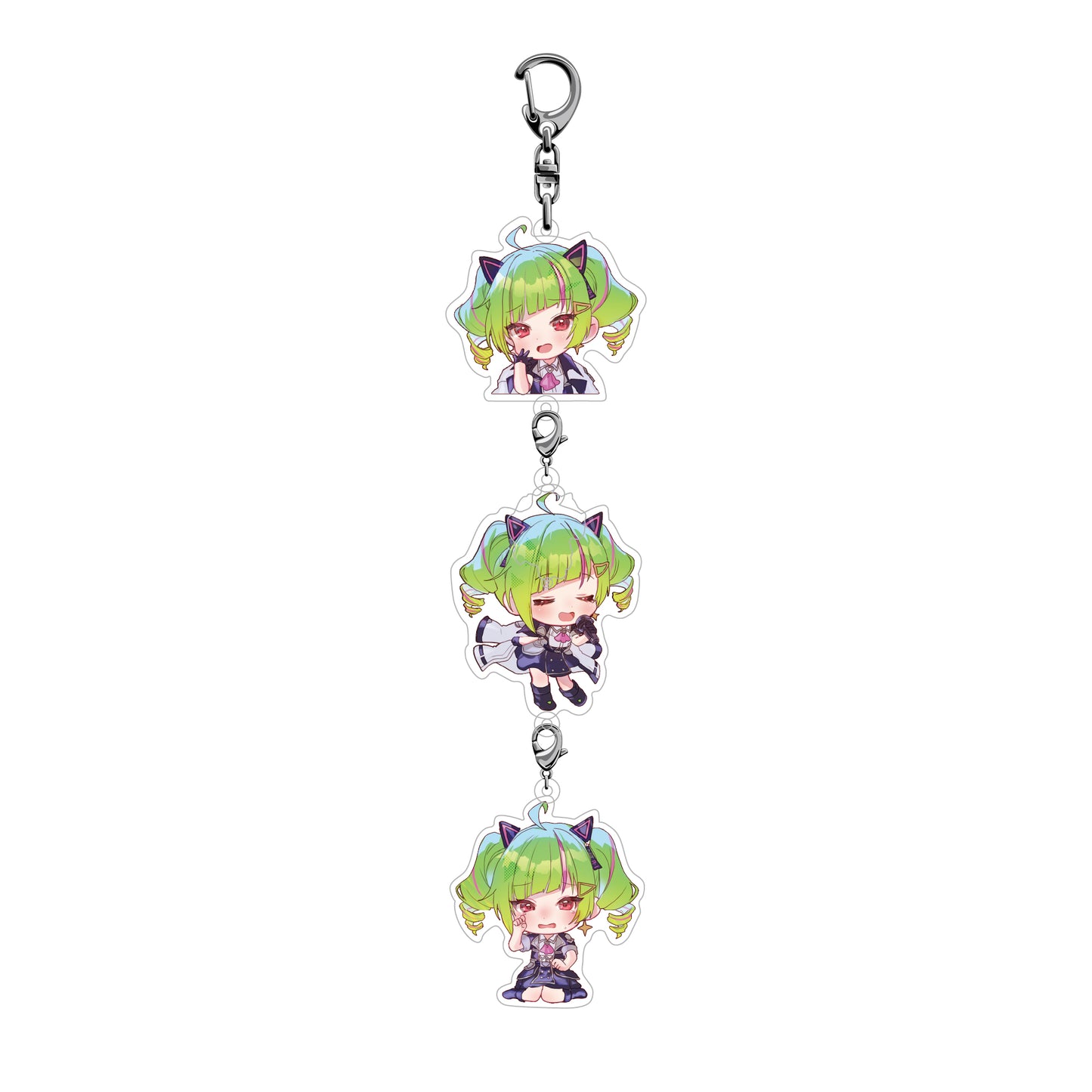【DELUTAYA加入記念】3連アクリルキーホルダー