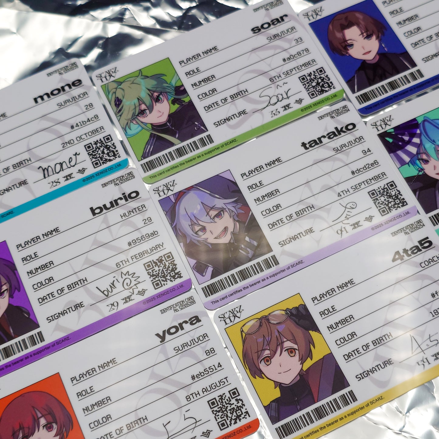 IDV25 Identification card【受注商品】