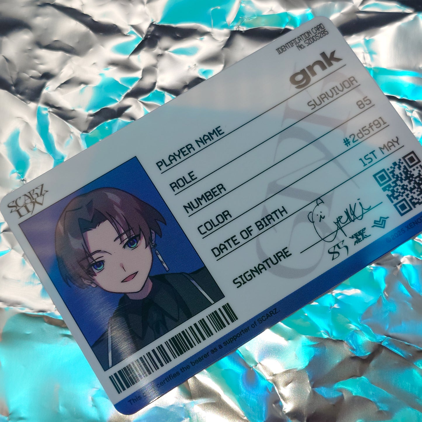 IDV25 Identification card【受注商品】