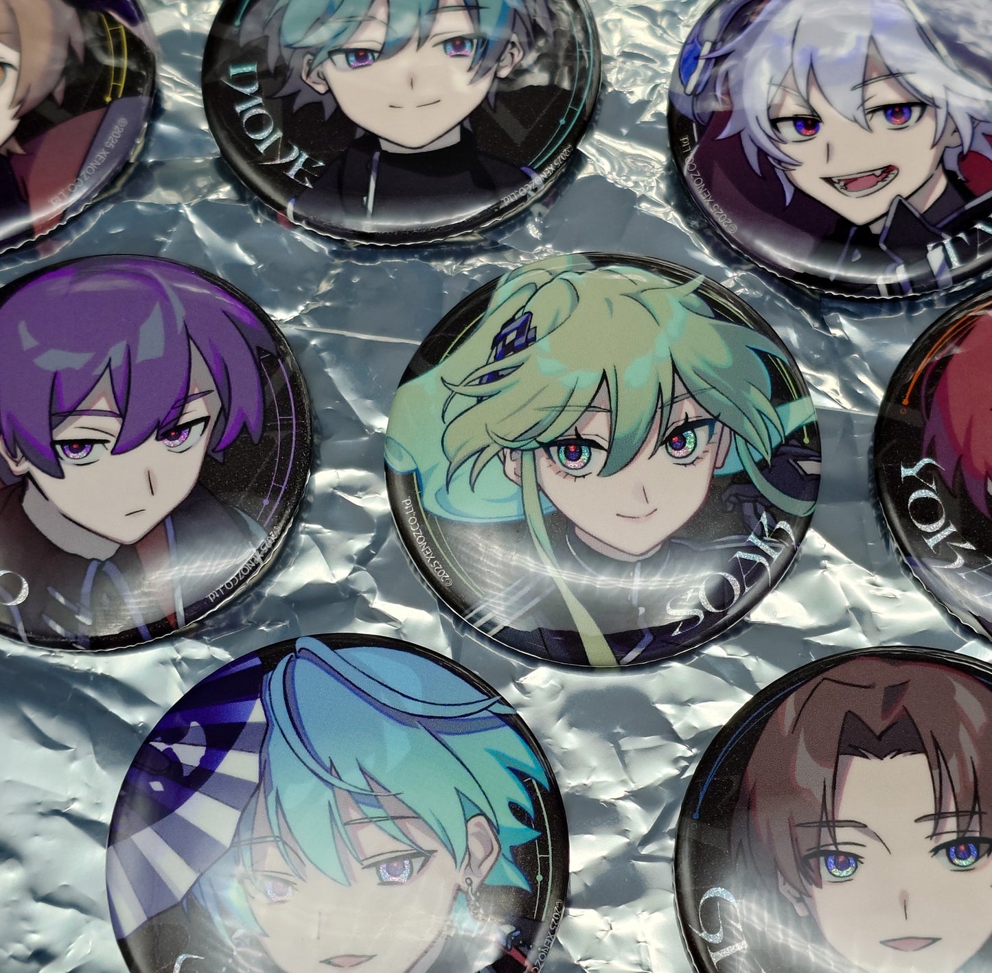 IDV25 Aurora button budge【受注商品】