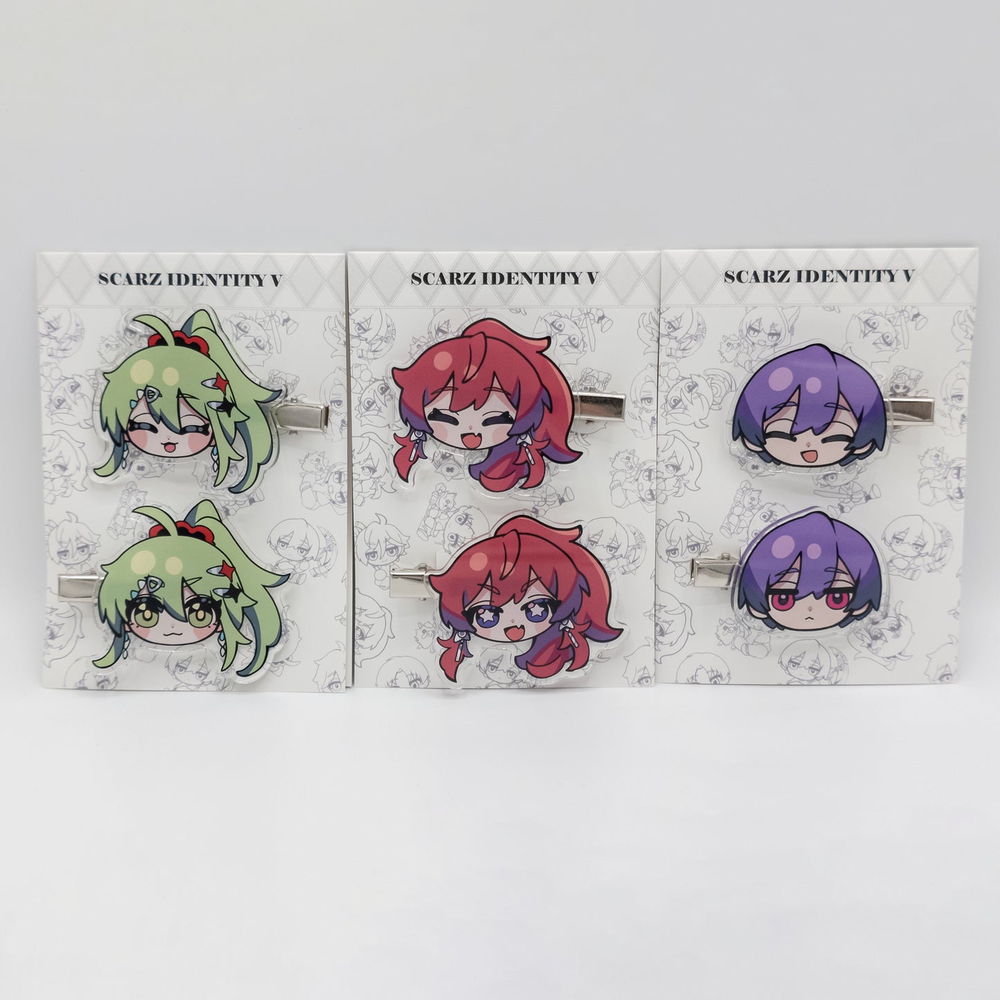 24 Acrylic hair clip【受注商品】