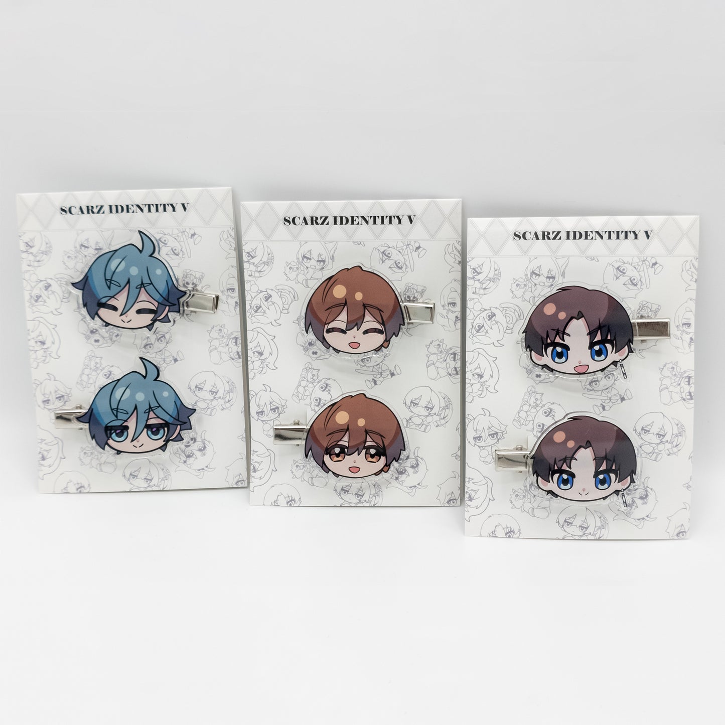 24 Acrylic hair clip【受注商品】