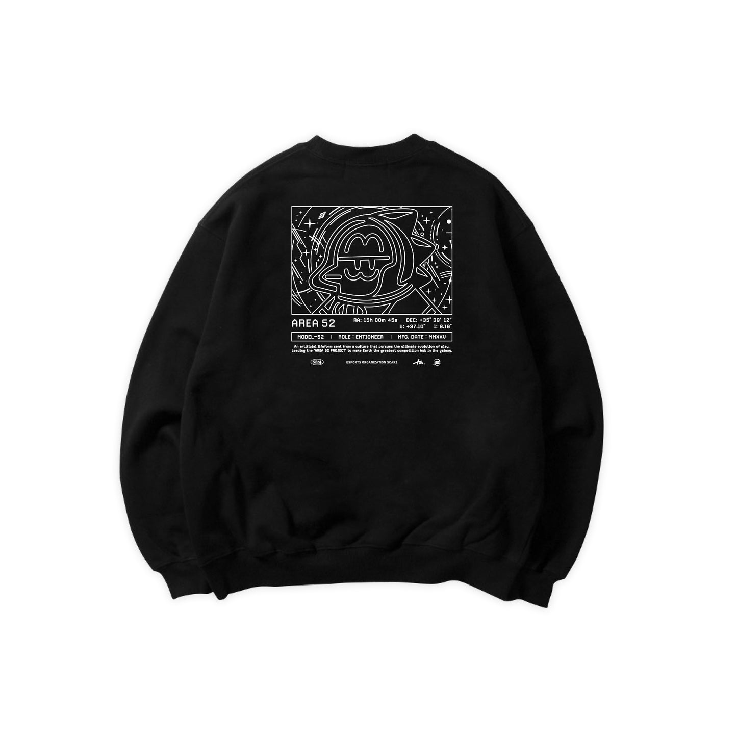 AREA52 Character Sweat【受注商品】