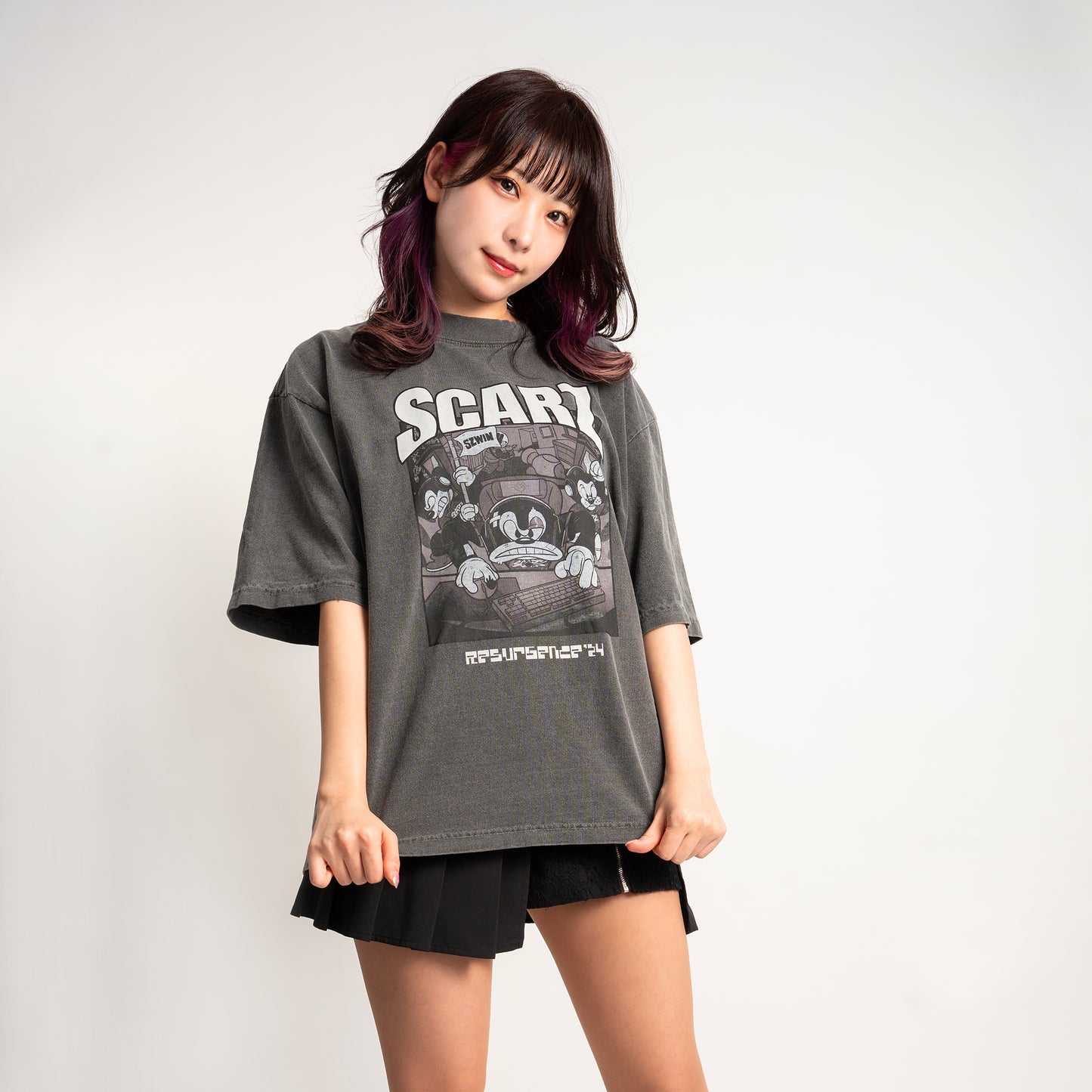 SCARZ RESURGENS TEE / WHITE