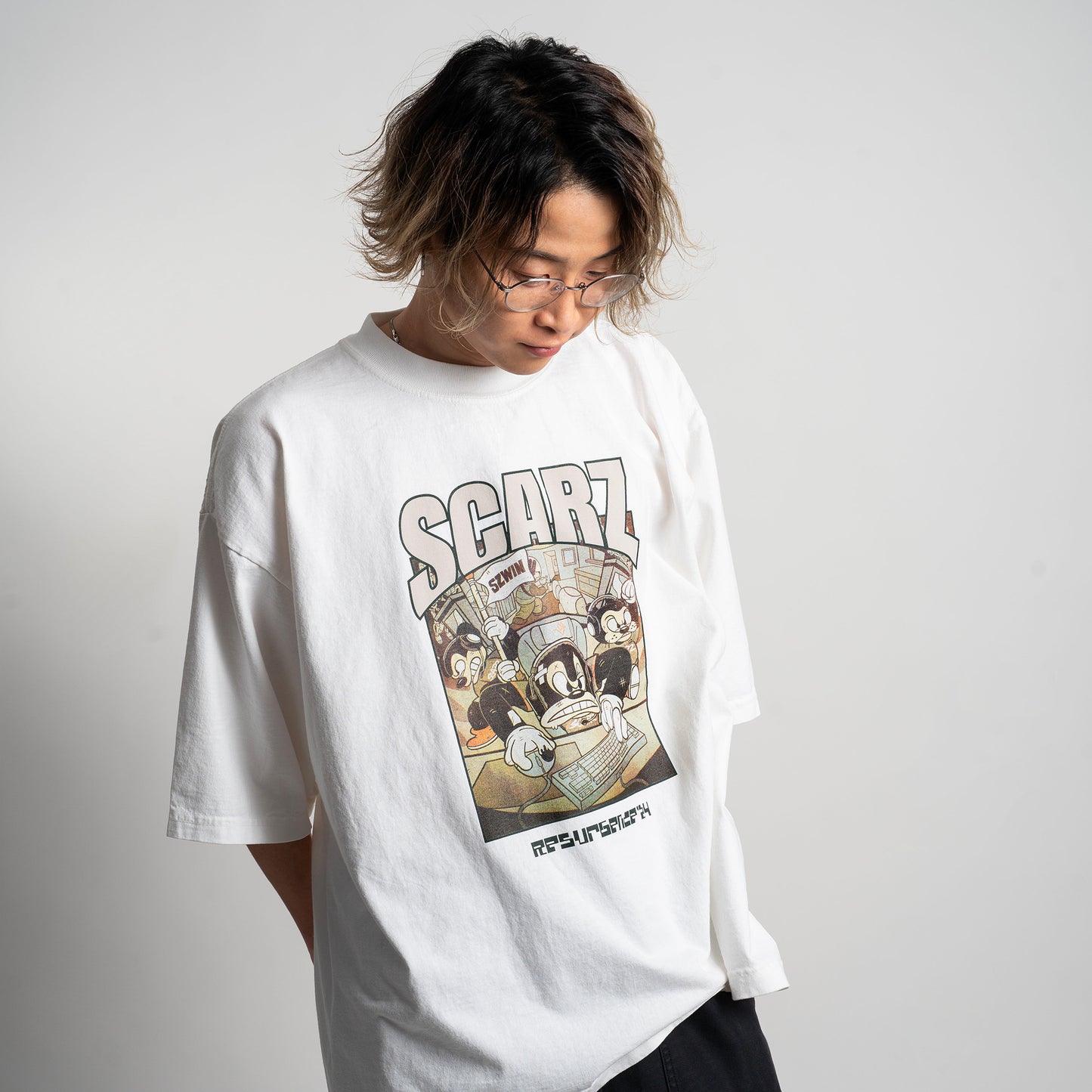 SCARZ RESURGENS TEE / WHITE