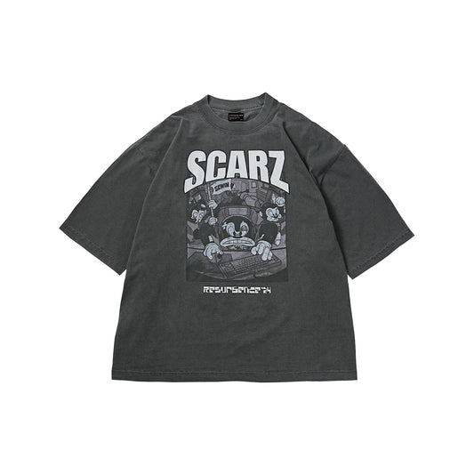 SCARZ RESURGENS TEE / BLACK
