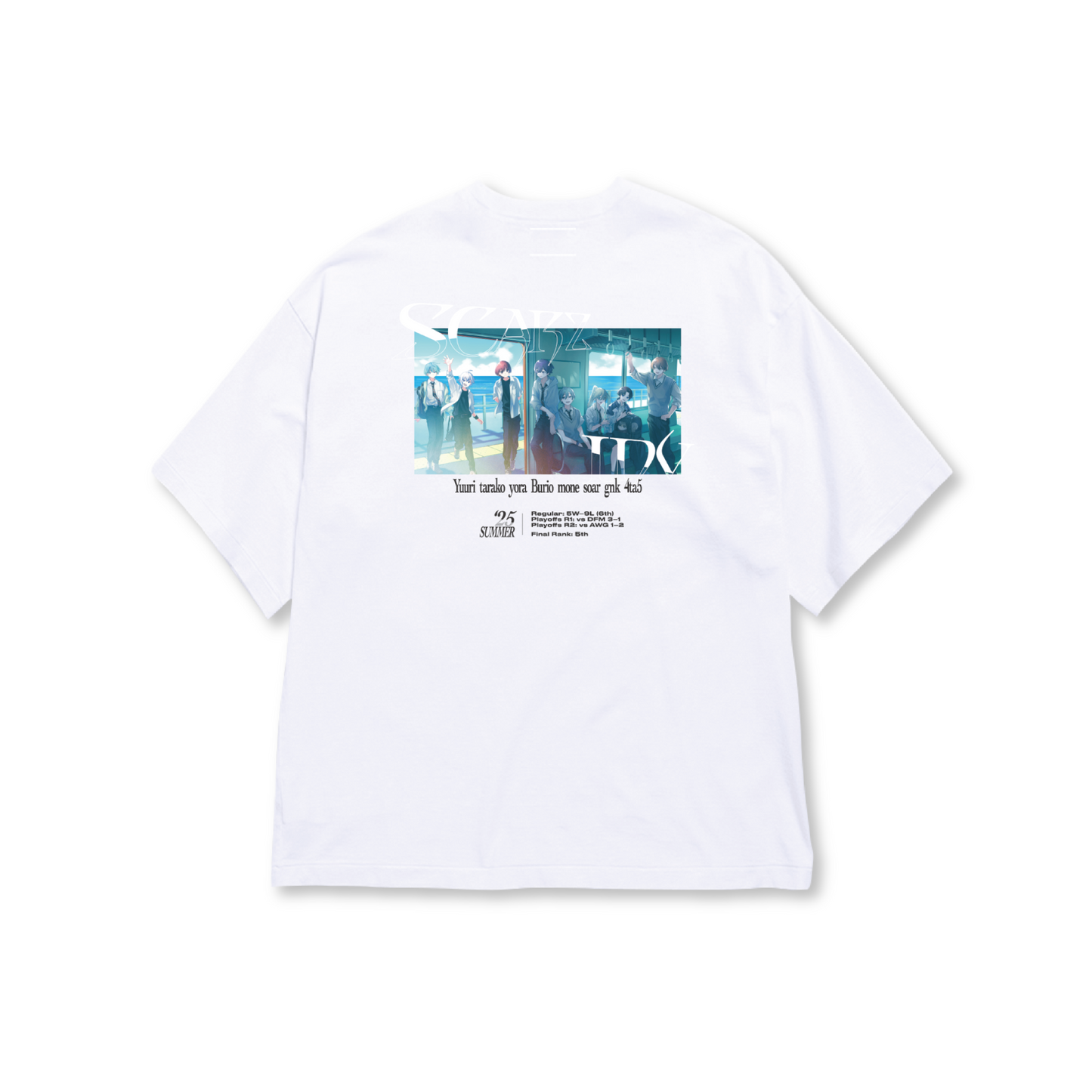 IDV25 Summer tee【受注商品】