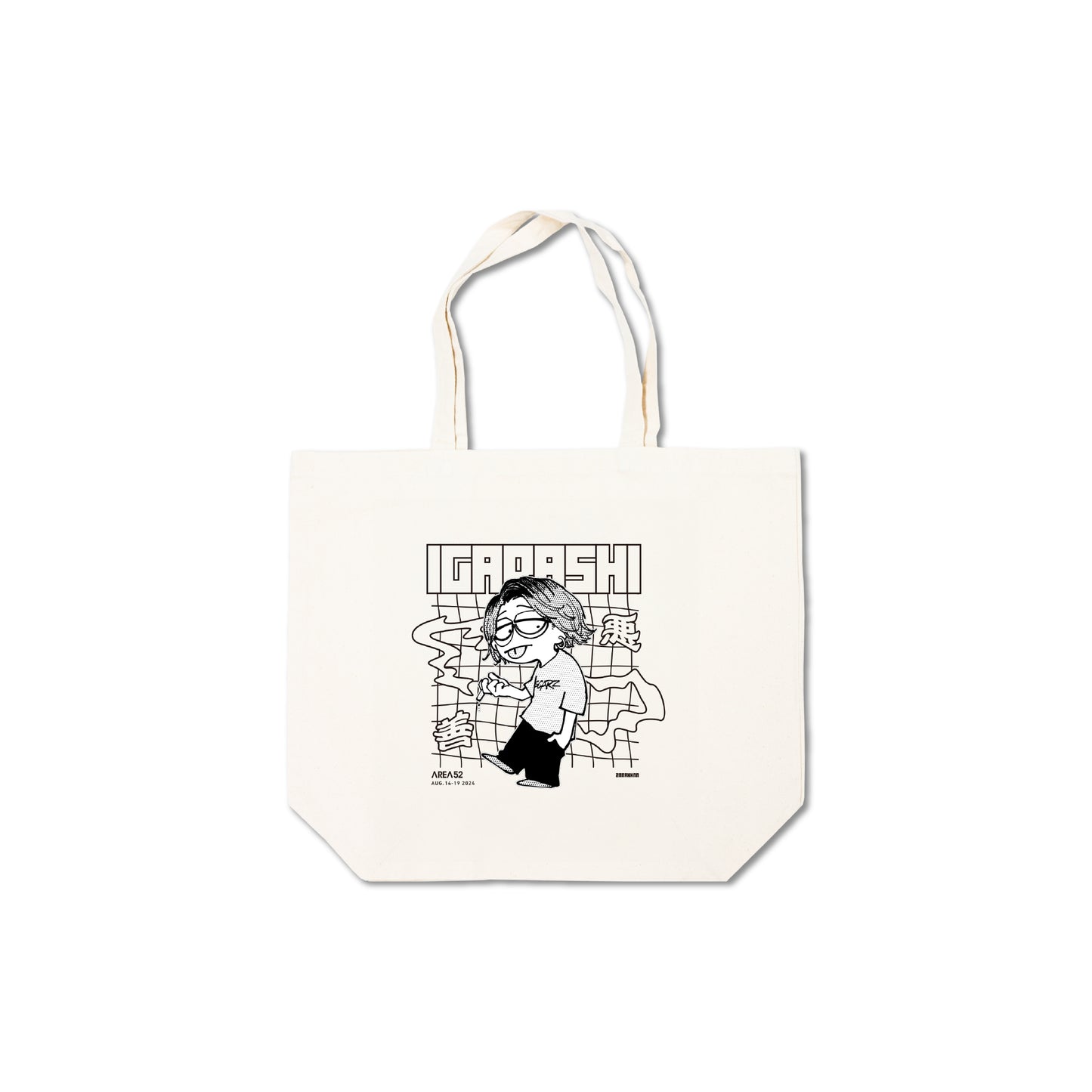 "Walking Smoking" Tote bag【受注商品】