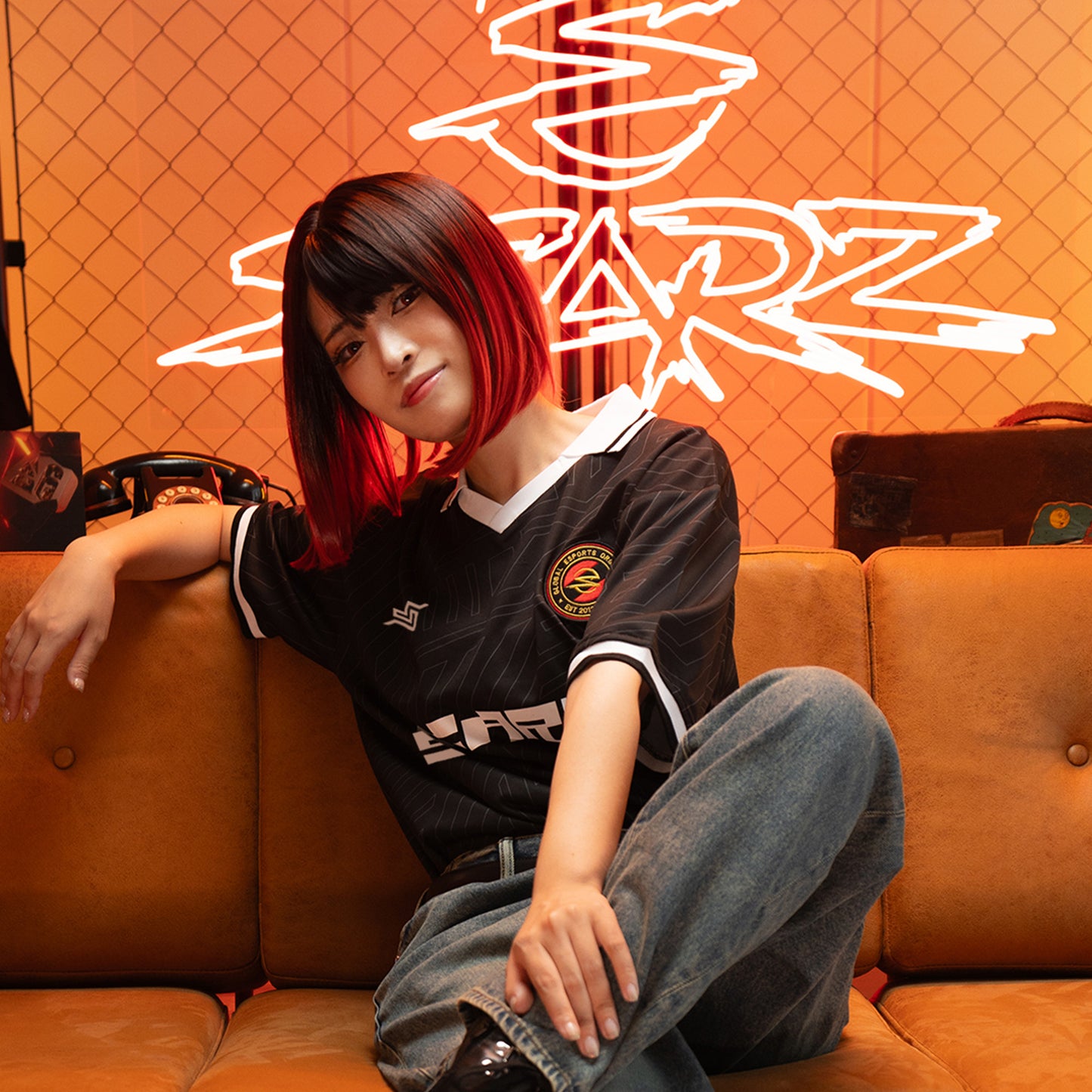 SCARZ GAME SHIRT / BLACK