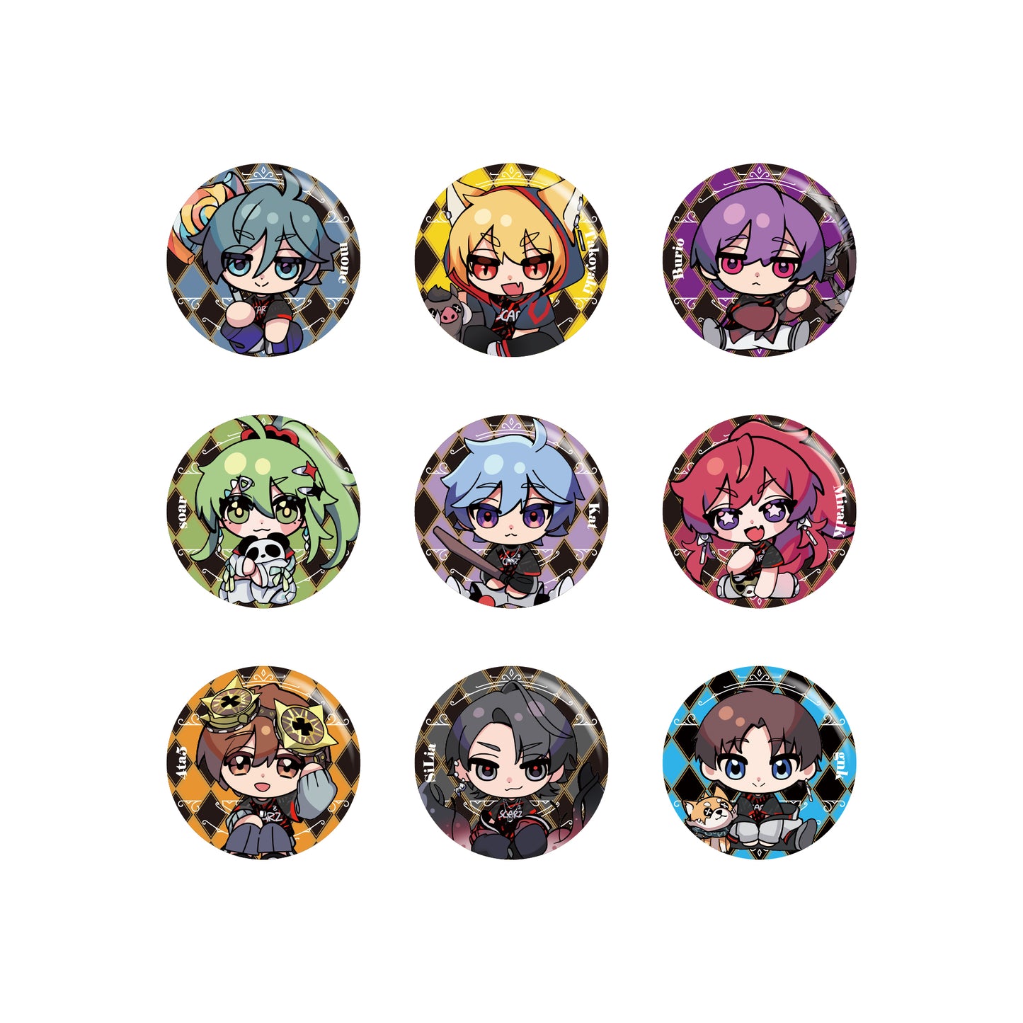 24 TINY Button budge【受注商品】