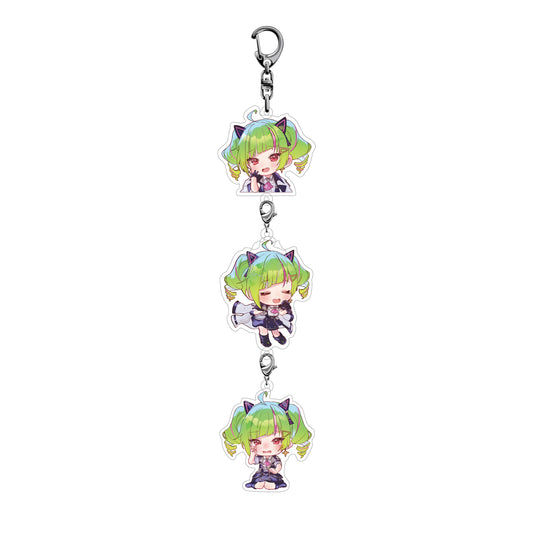 【DELUTAYA加入記念】3連アクリルキーホルダー