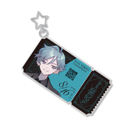 IDV26 Stardom ticket Acrylic keyholder