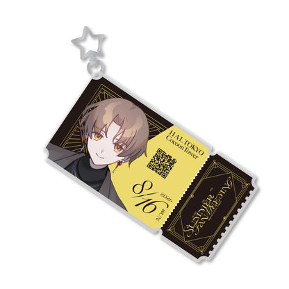 IDV26 Stardom ticket Acrylic keyholder