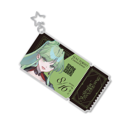 IDV26 Stardom ticket Acrylic keyholder
