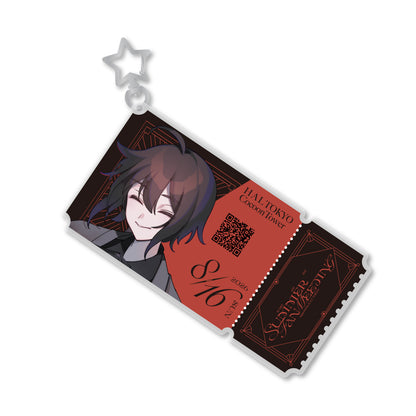 IDV26 Stardom ticket Acrylic keyholder