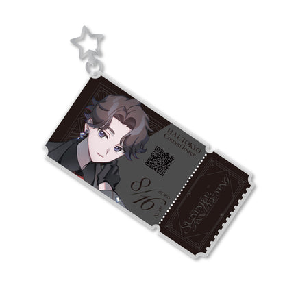 IDV26 Stardom ticket Acrylic keyholder