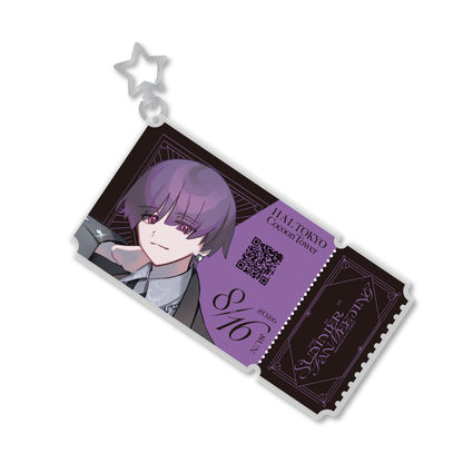 IDV26 Stardom ticket Acrylic keyholder
