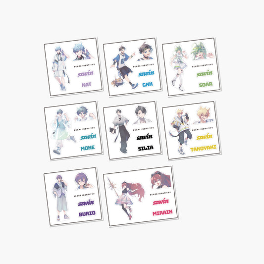 クリアスシートステッカー