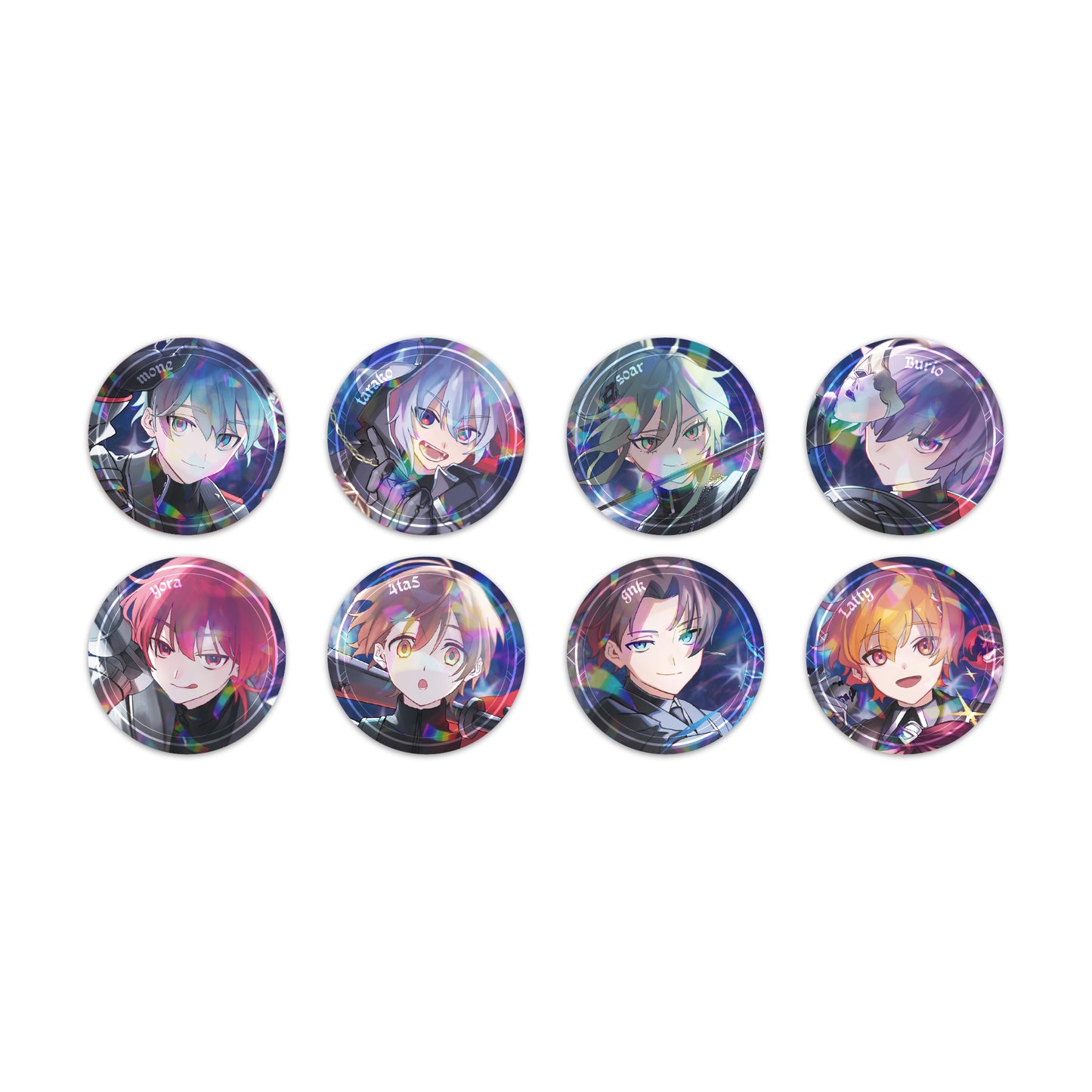 【受注商品】IDV25 Hologram button budge