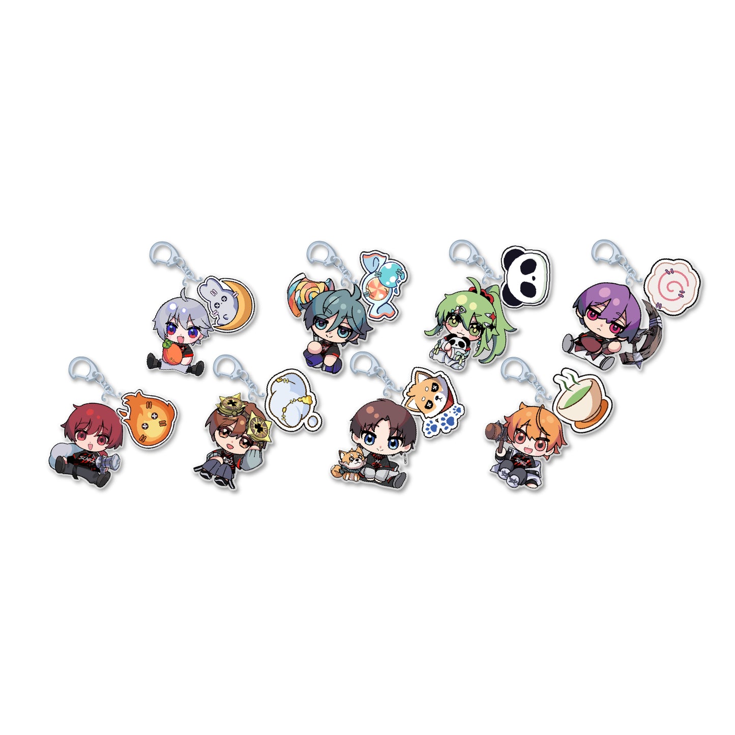 【受注商品】IDV25 Marked acrylic keyholder