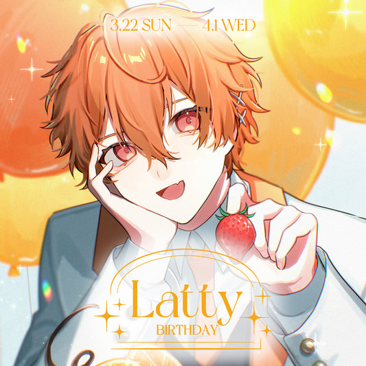 【受注商品】Latty誕生日記念グッズ2026