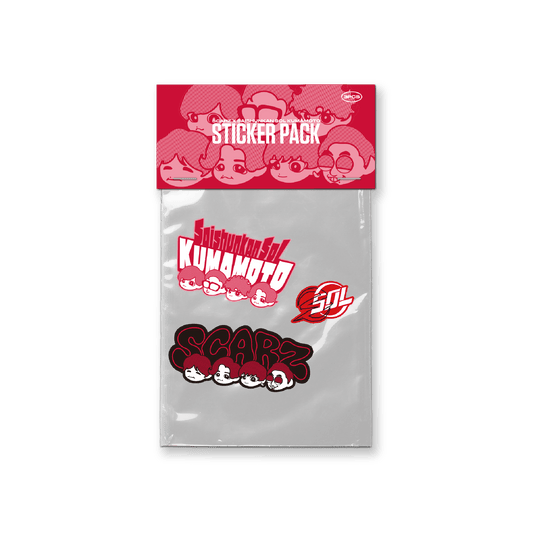 SCARZ×SS熊本 sticker pack