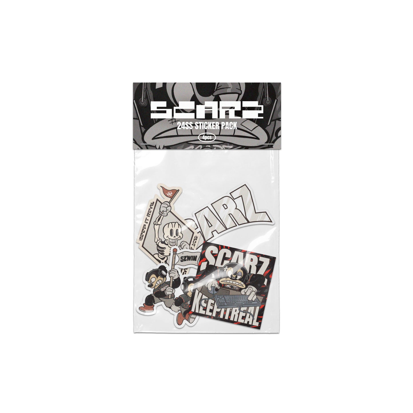 SCARZ CARTOON StickerPack