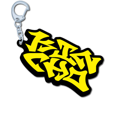 SZ Graffiti acrylic Keychain