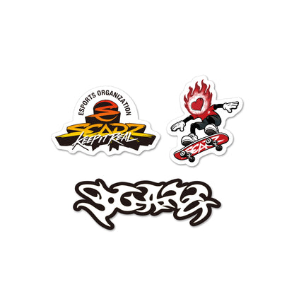 SCARZ logo sticker