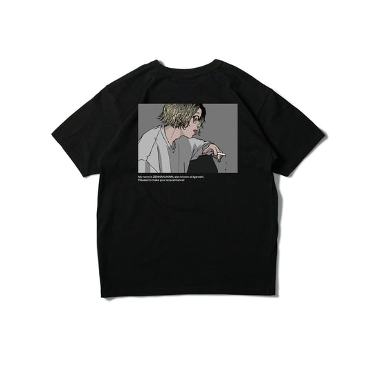 ZENNAKUKINN TARIKI HONNGANN TEE / BLACK