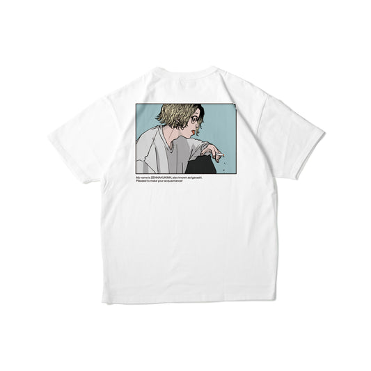 ZENNAKUKINN TARIKI HONNGANN TEE / WHITE