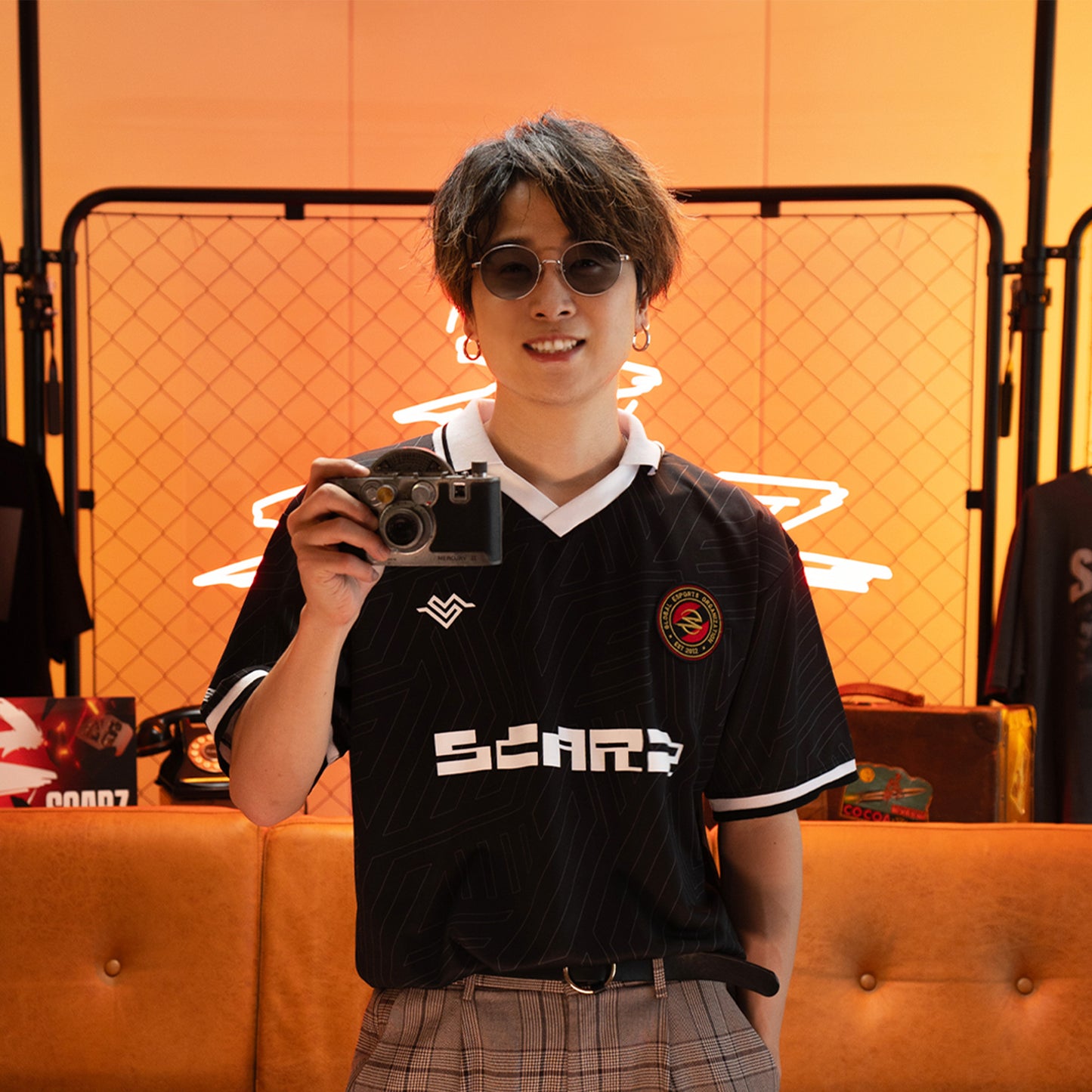 SCARZ GAME SHIRT / BLACK