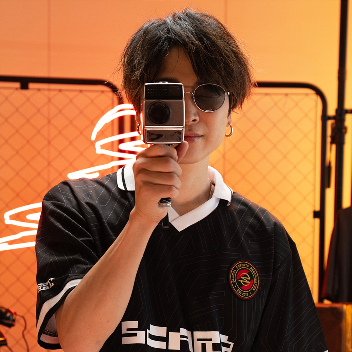 SCARZ GAME SHIRT / BLACK